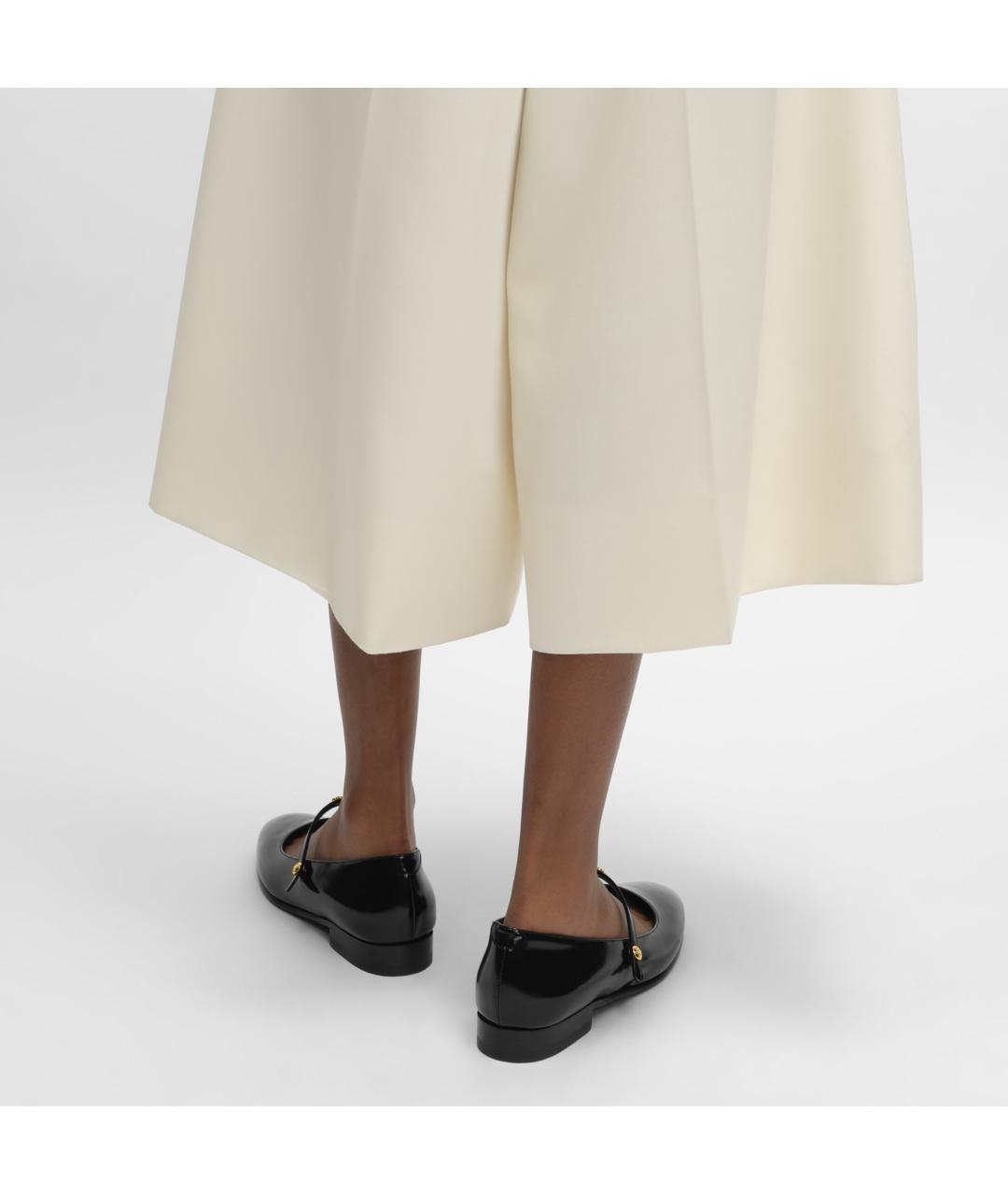 CELINE Черные балетки из лакированной кожи, фото 4