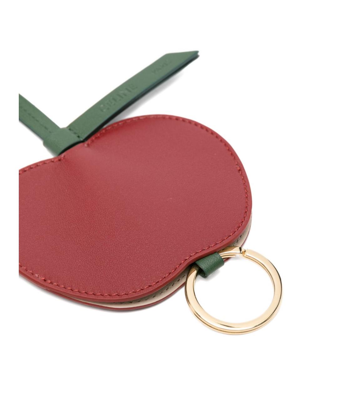CELINE Красный брелок, фото 2