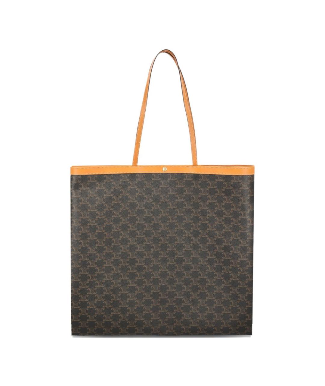 CELINE Коричневая сумка тоут, фото 3