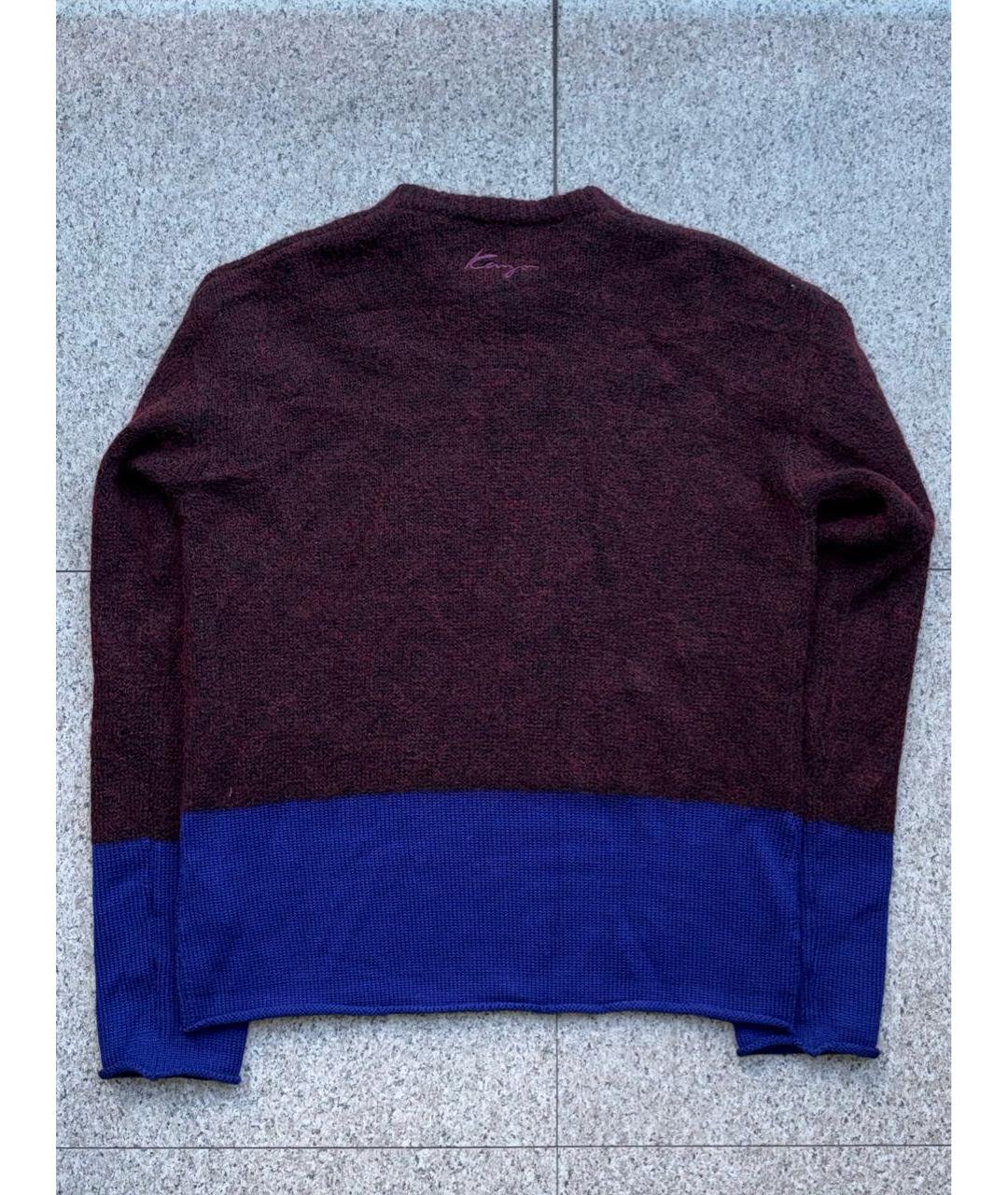 KENZO Мульти шерстяной джемпер / свитер, фото 4