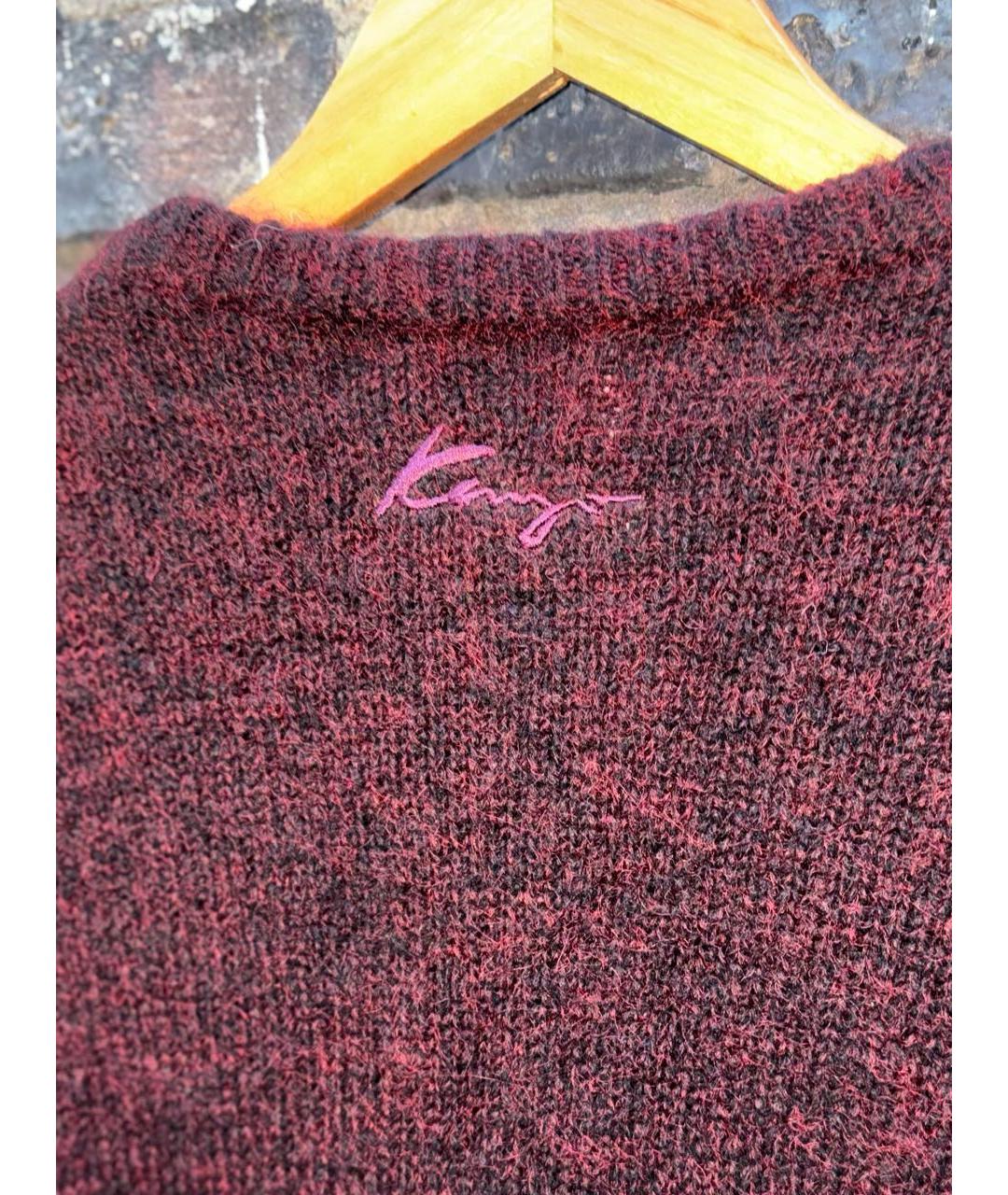 KENZO Мульти шерстяной джемпер / свитер, фото 8