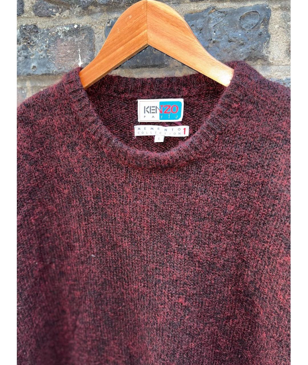 KENZO Мульти шерстяной джемпер / свитер, фото 6