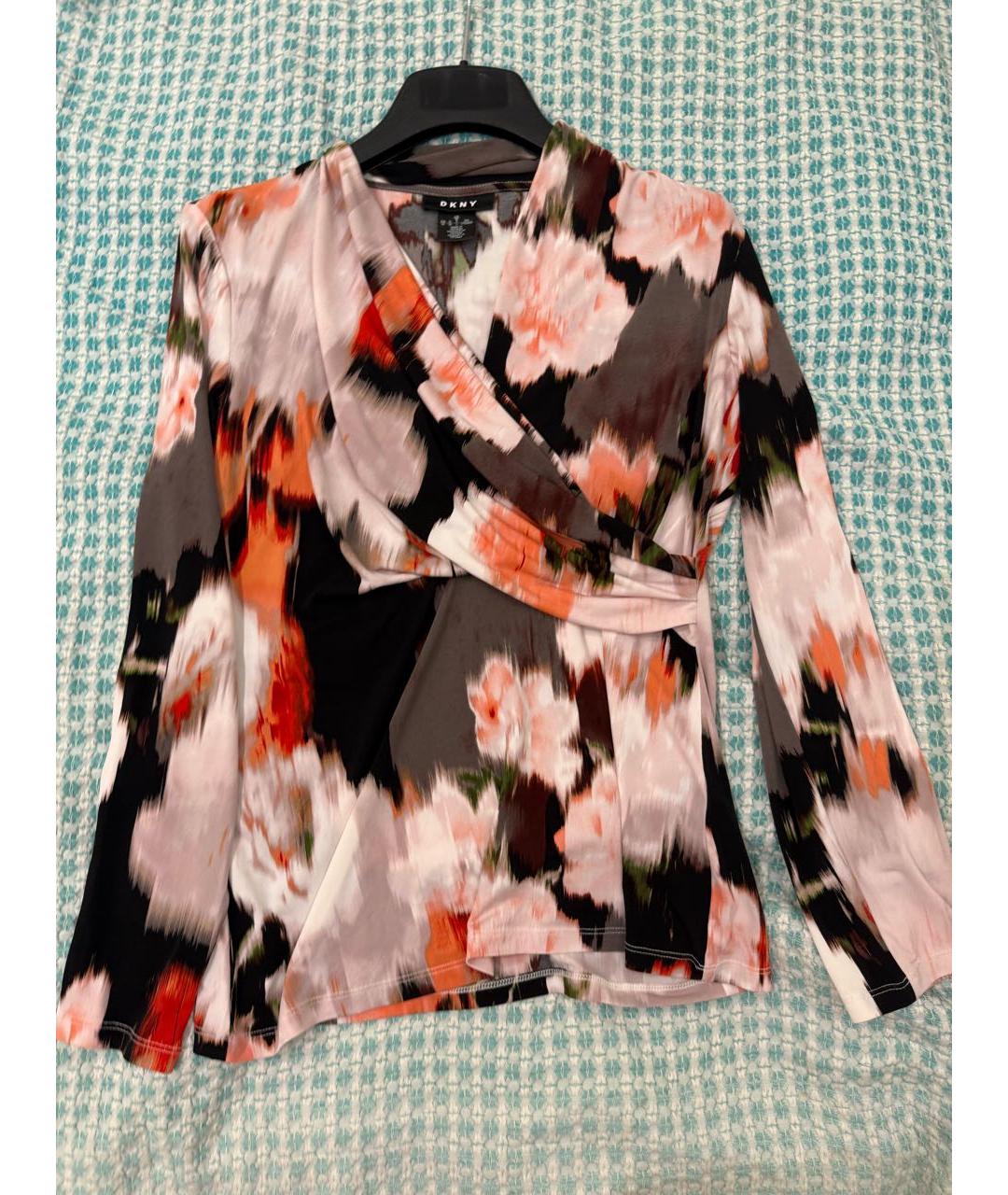 DKNY Мульти вискозная блузы, фото 3