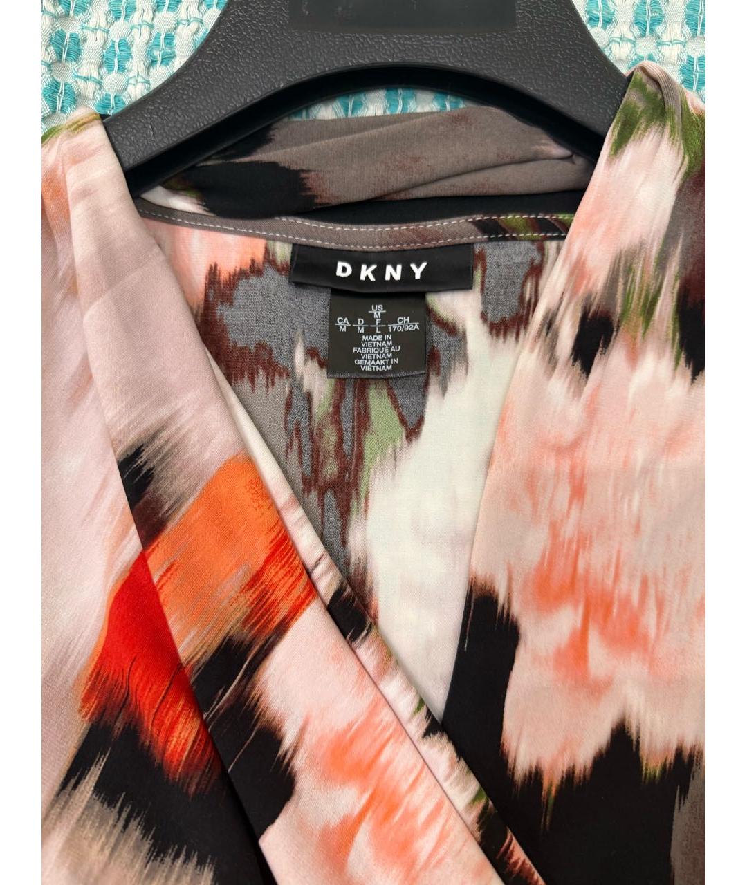 DKNY Мульти вискозная блузы, фото 4