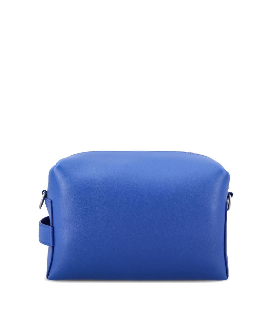 CELINE Синяя кожаная сумка на плечо, фото 4