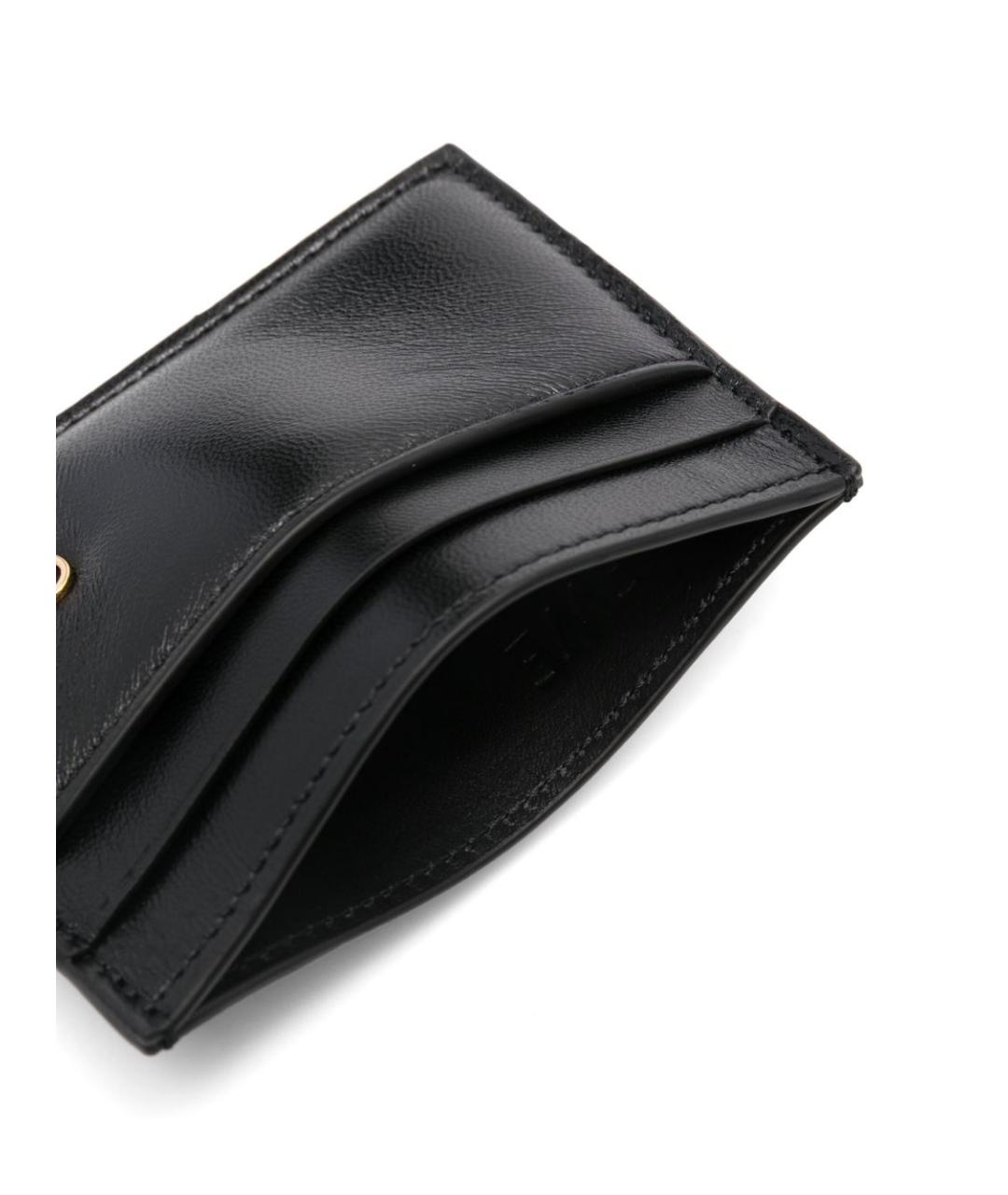 LOEWE Черный кожаный кардхолдер, фото 3