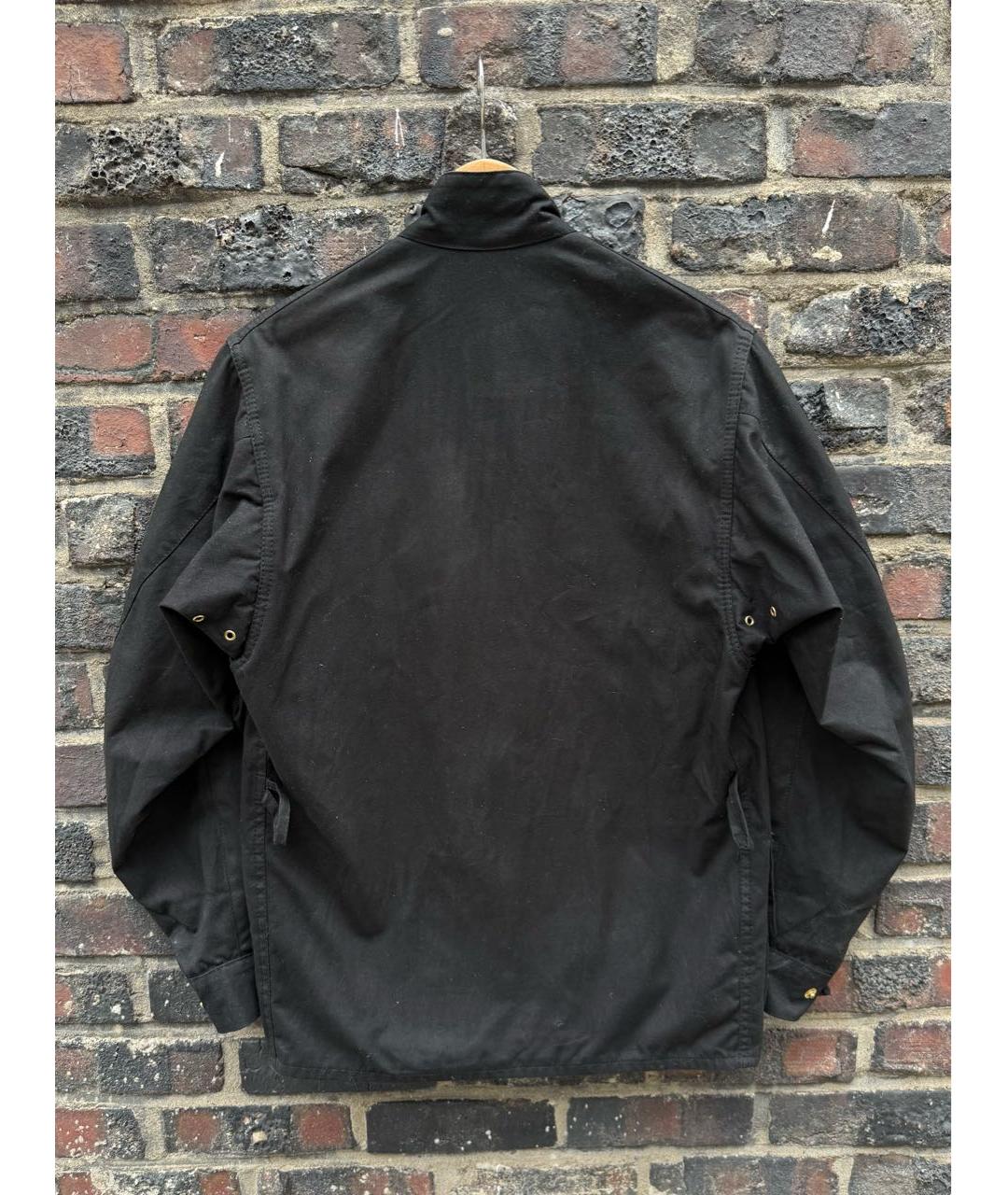 BARBOUR Черная хлопковая куртка, фото 8