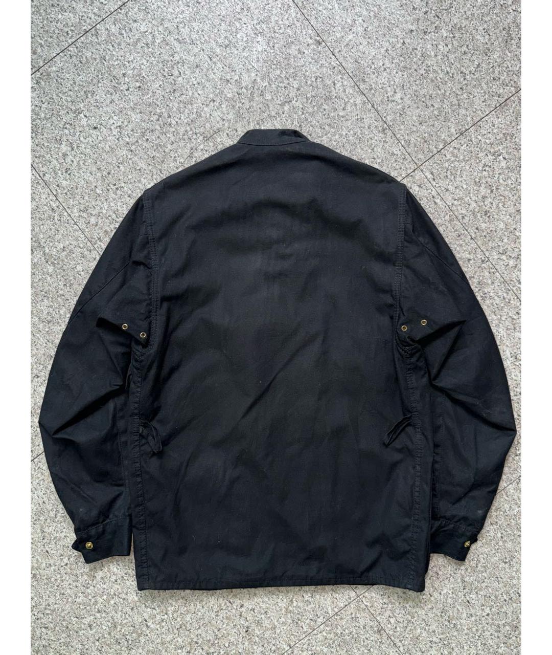 BARBOUR Черная хлопковая куртка, фото 2