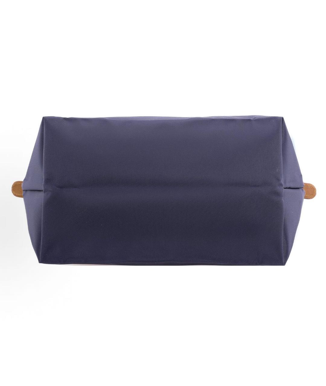 LONGCHAMP Темно-синяя сумка тоут, фото 5