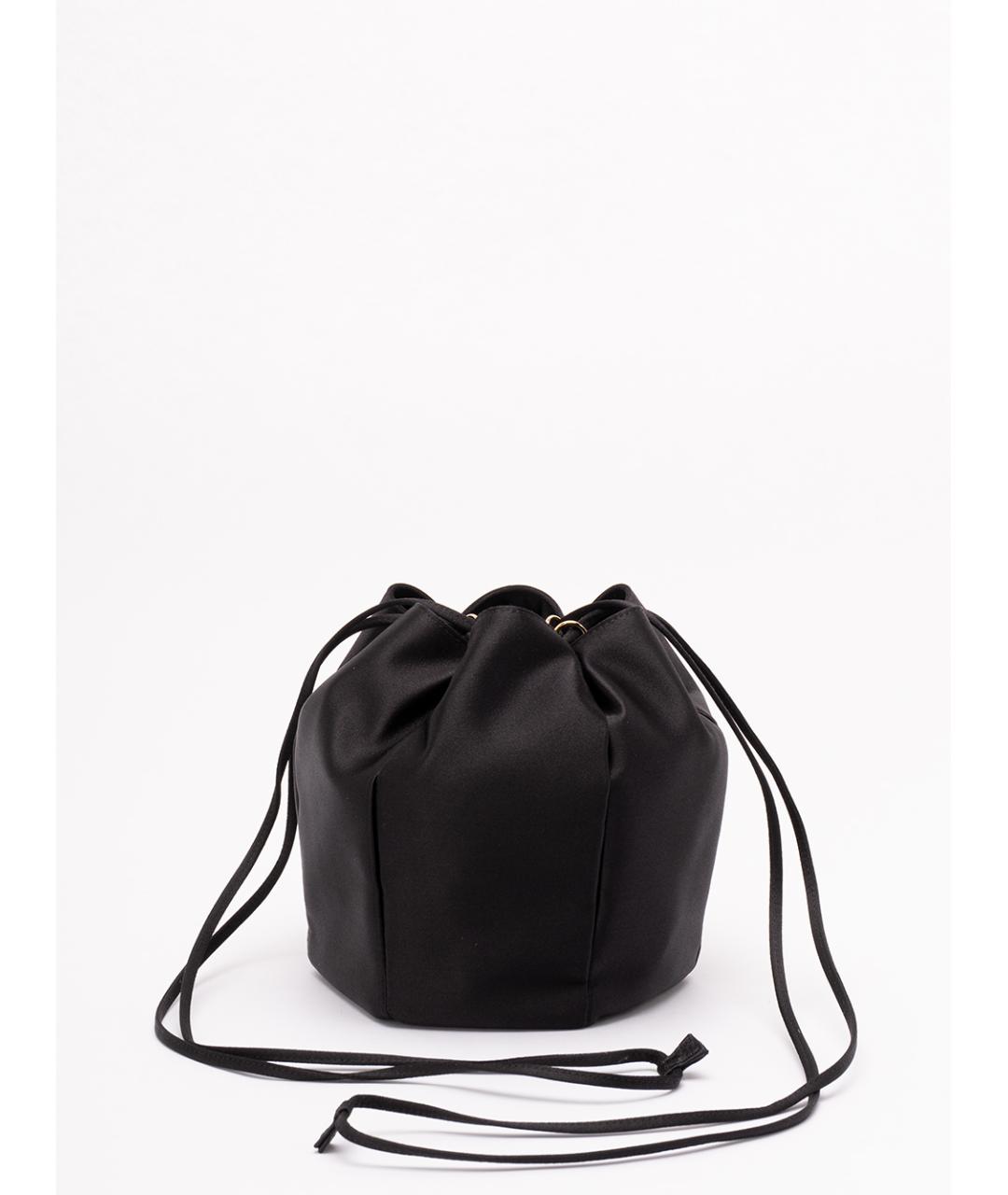 PRADA Черная тканевая сумка тоут, фото 2