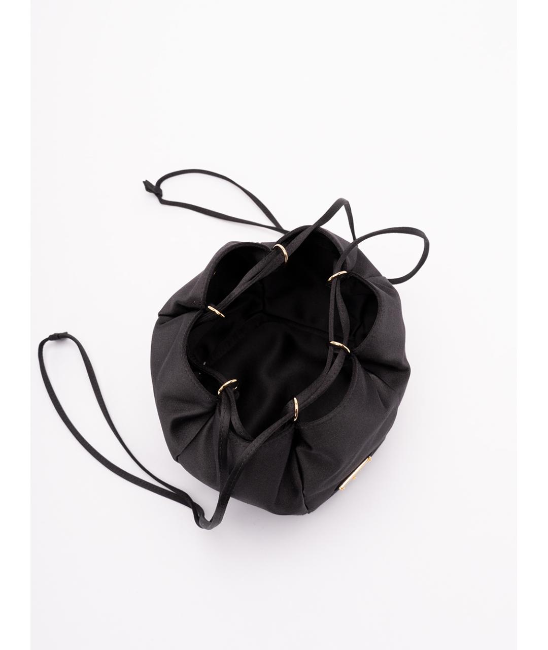 PRADA Черная тканевая сумка тоут, фото 7