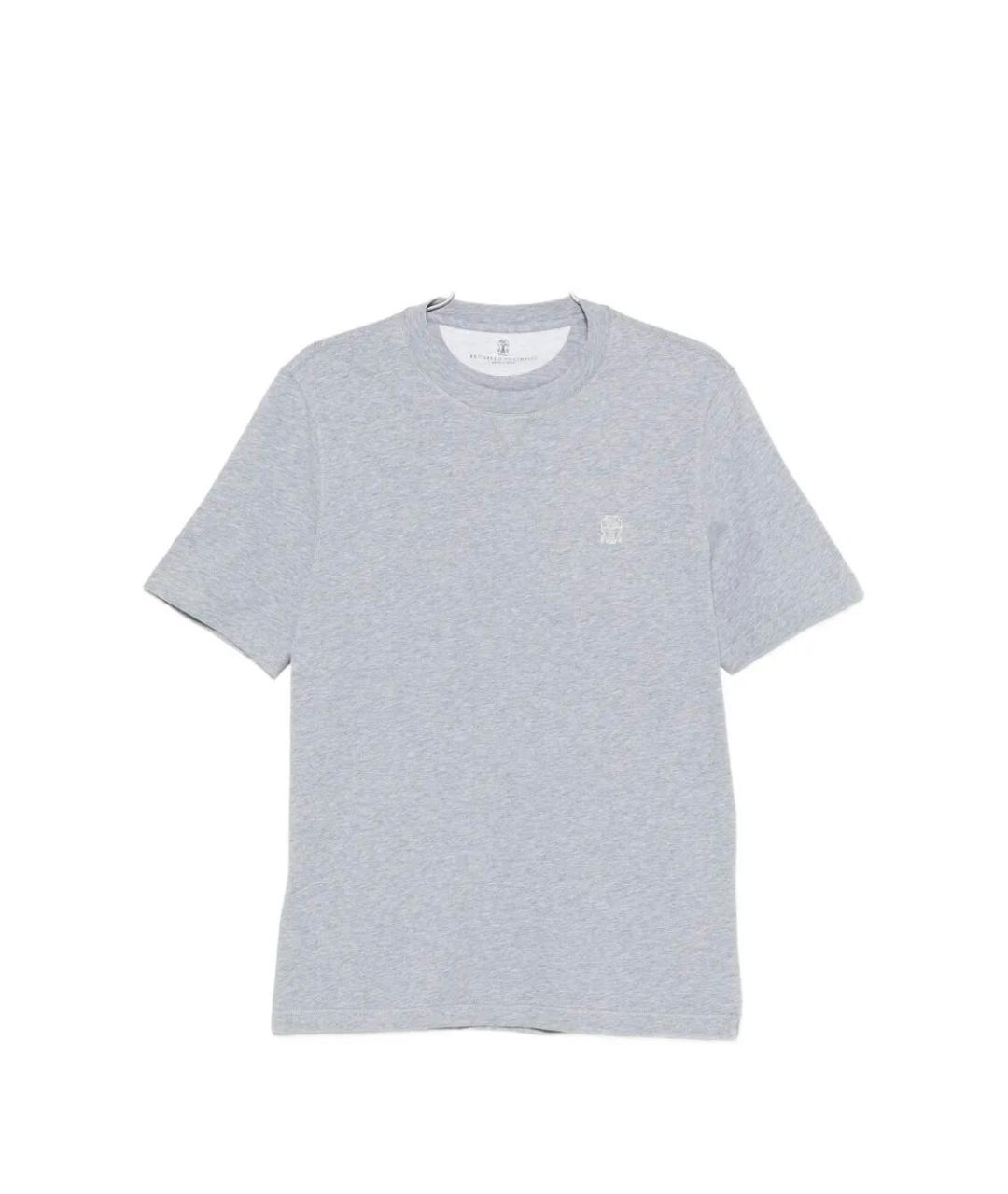 BRUNELLO CUCINELLI Хлопковая футболка, фото 1