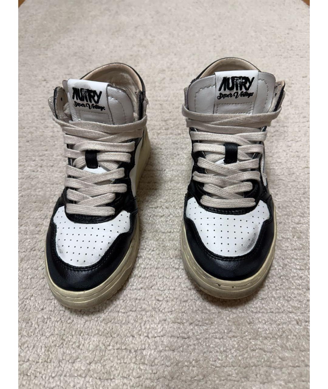 AUTRY Белые кожаные кеды, фото 2