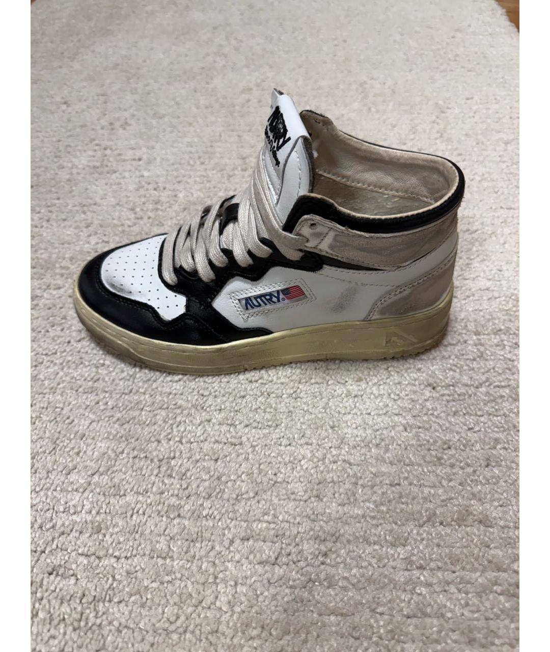 AUTRY Белые кожаные кеды, фото 6