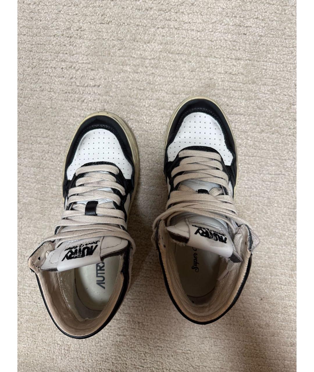 AUTRY Белые кожаные кеды, фото 3