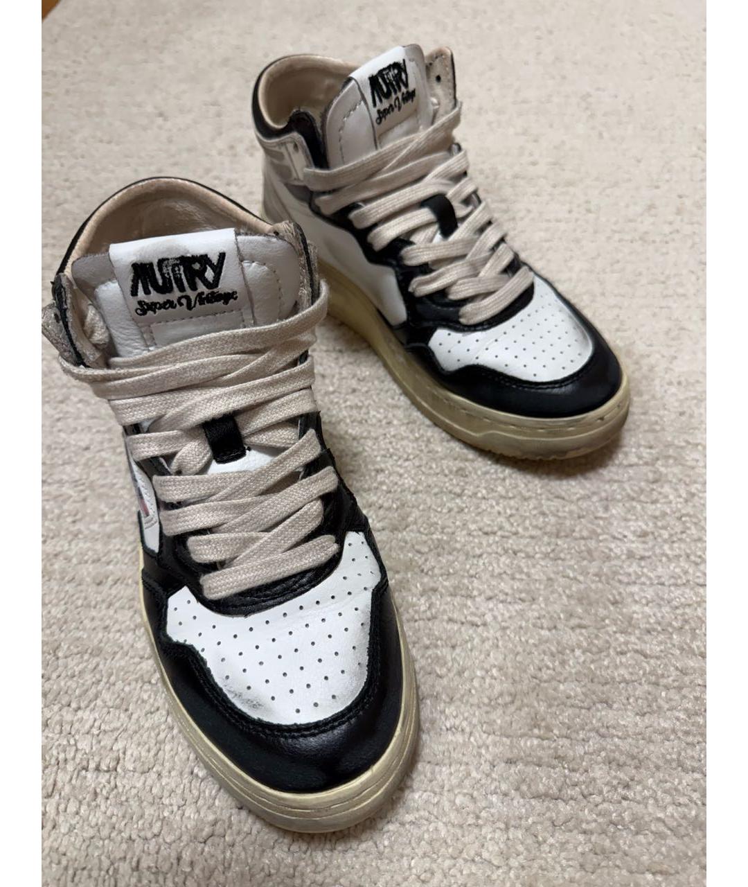 AUTRY Белые кожаные кеды, фото 5