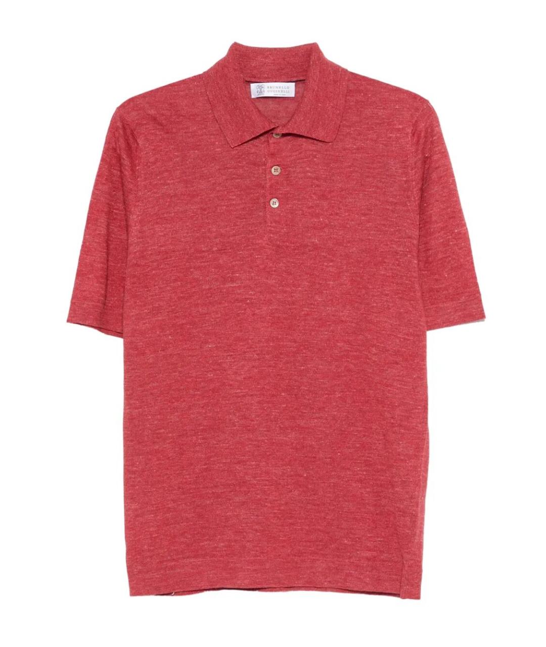 BRUNELLO CUCINELLI Хлопковое поло с коротким рукавом, фото 1