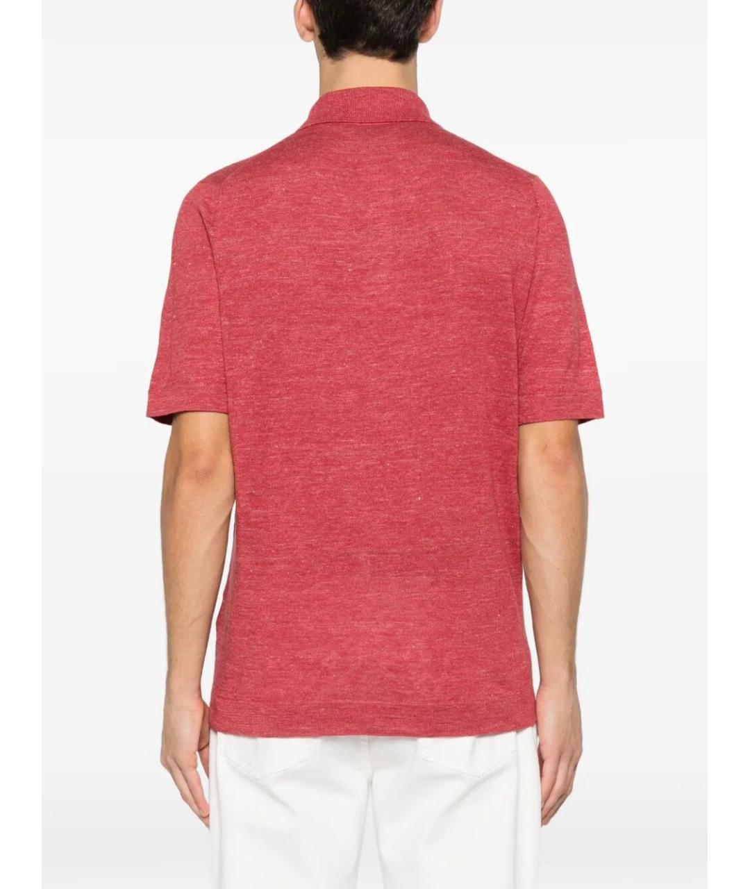 BRUNELLO CUCINELLI Хлопковое поло с коротким рукавом, фото 4