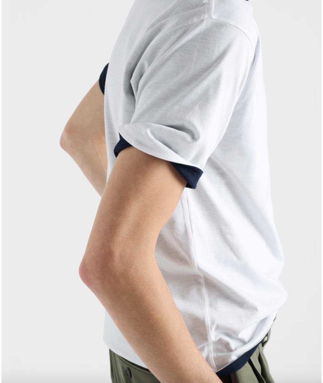 PRADA Мульти хлопковая футболка, фото 3