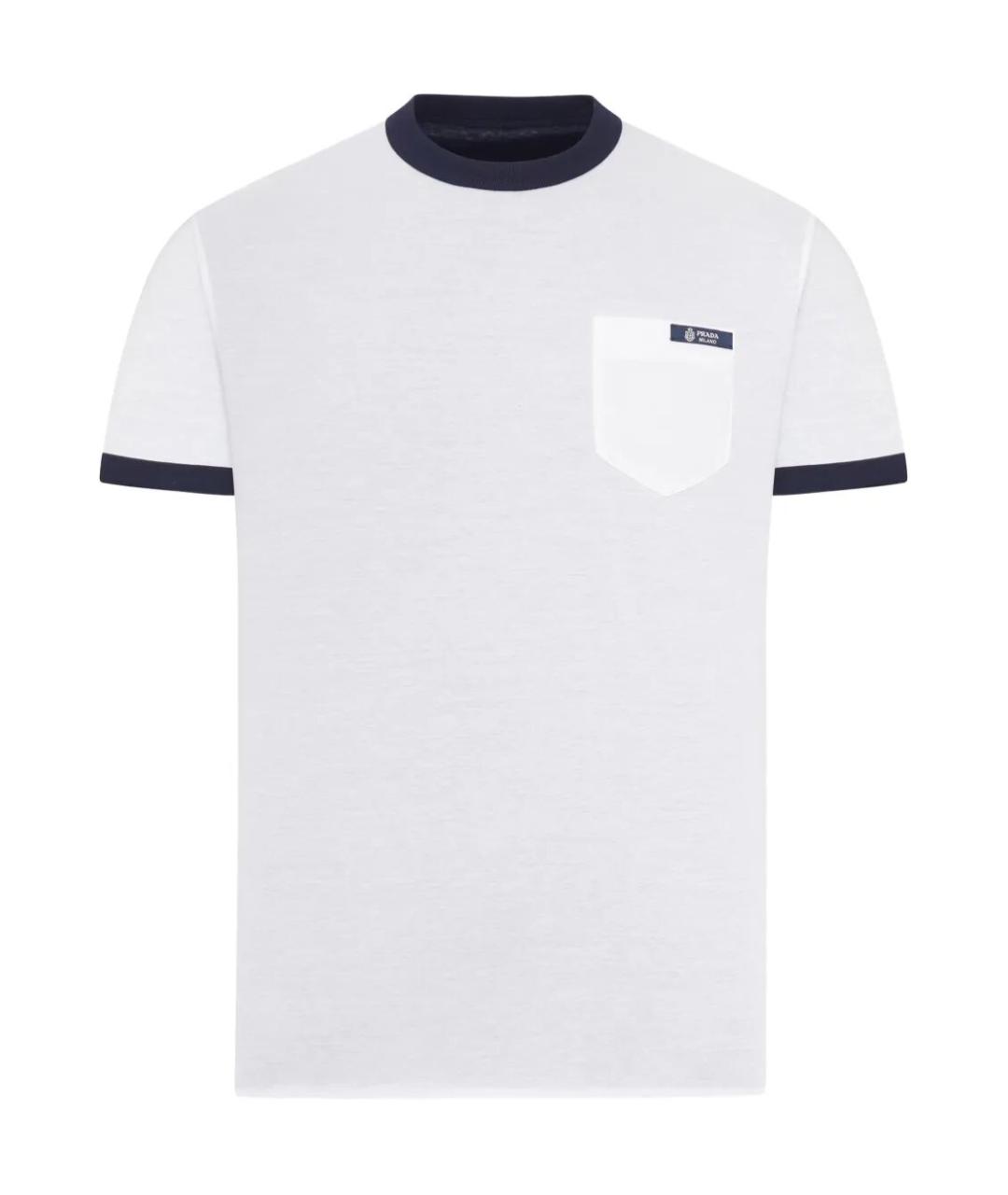 PRADA Мульти хлопковая футболка, фото 1