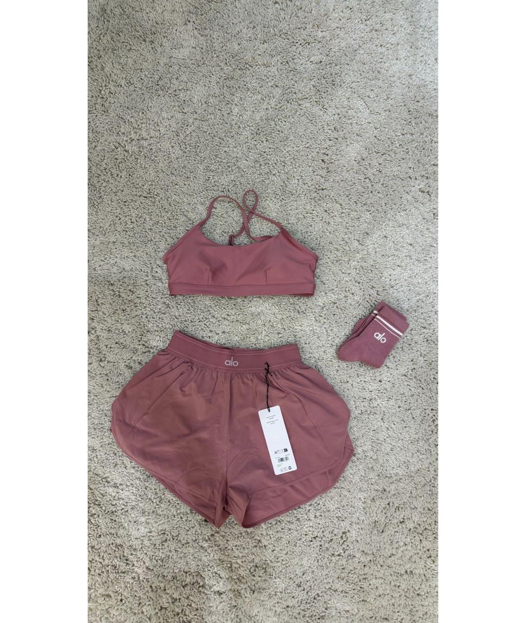 ALO YOGA Розовый спортивные костюмы, фото 8