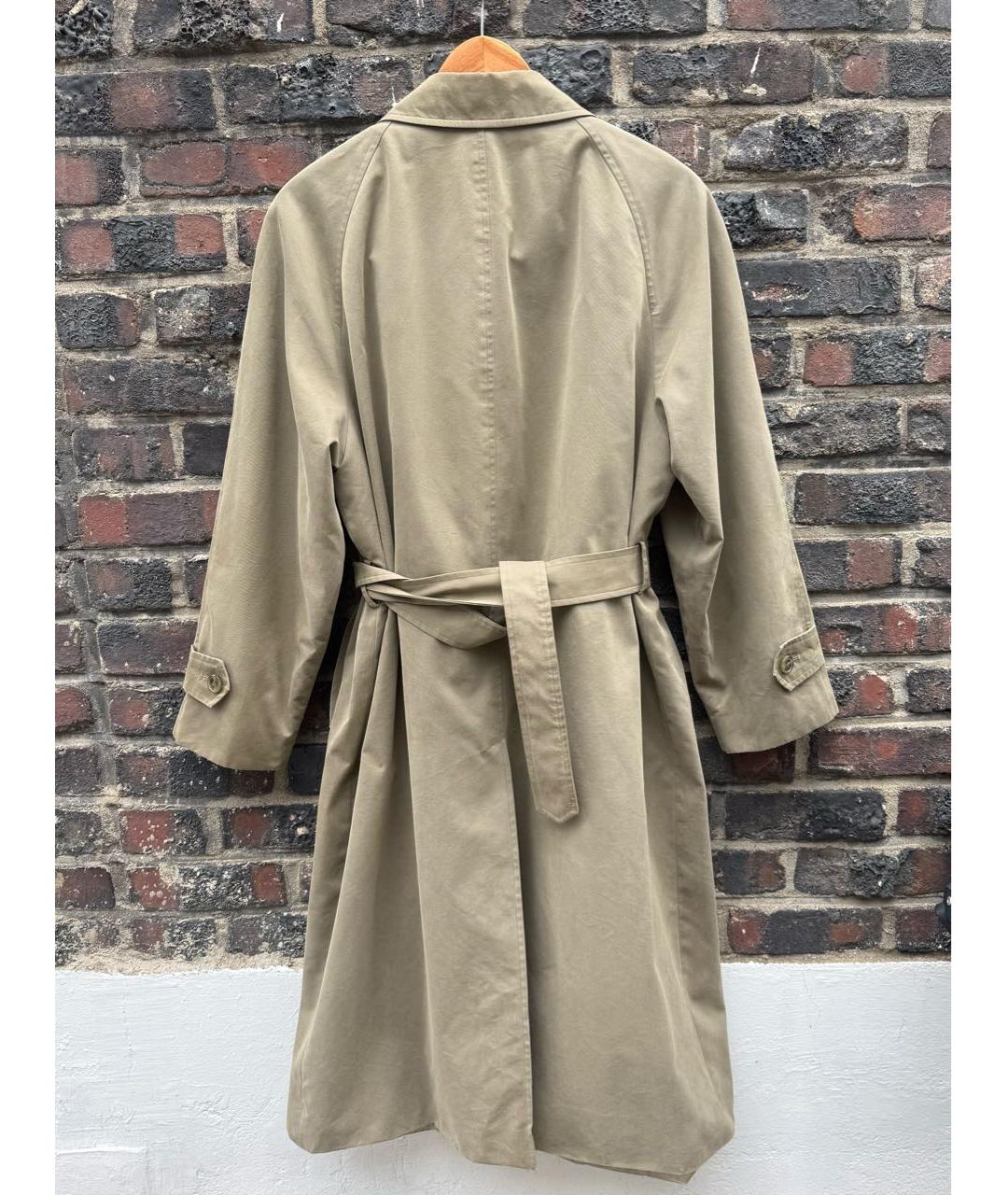 SAINT LAURENT Бежевый тренч / плащ, фото 4