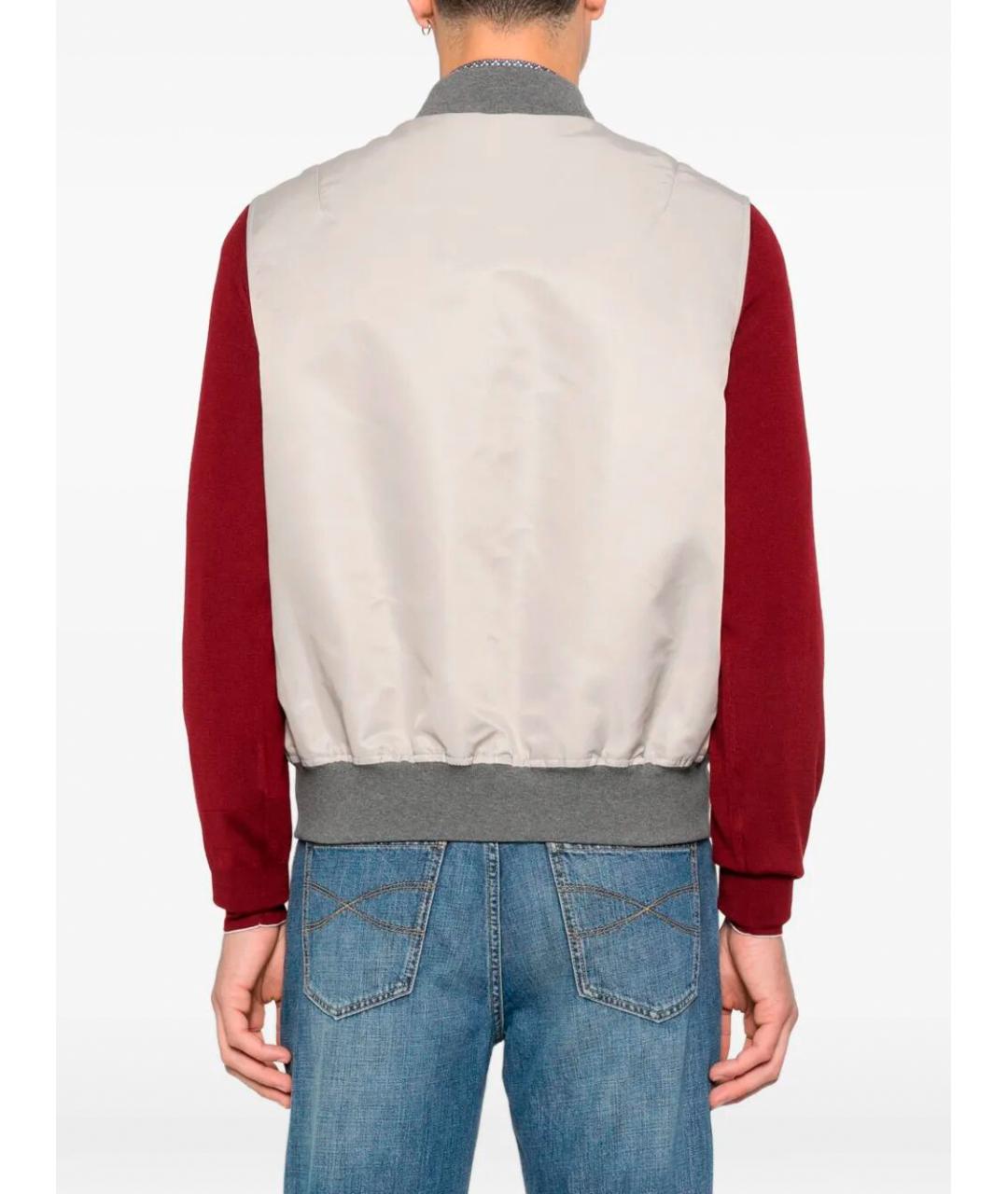 BRUNELLO CUCINELLI Бежевый полиамидовый жилет, фото 5