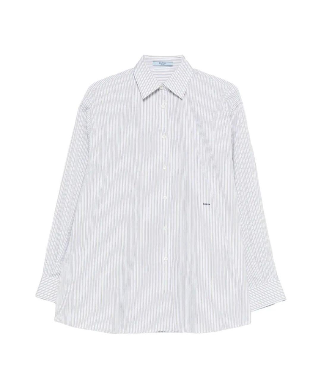 PRADA Мульти хлопковая рубашка, фото 1