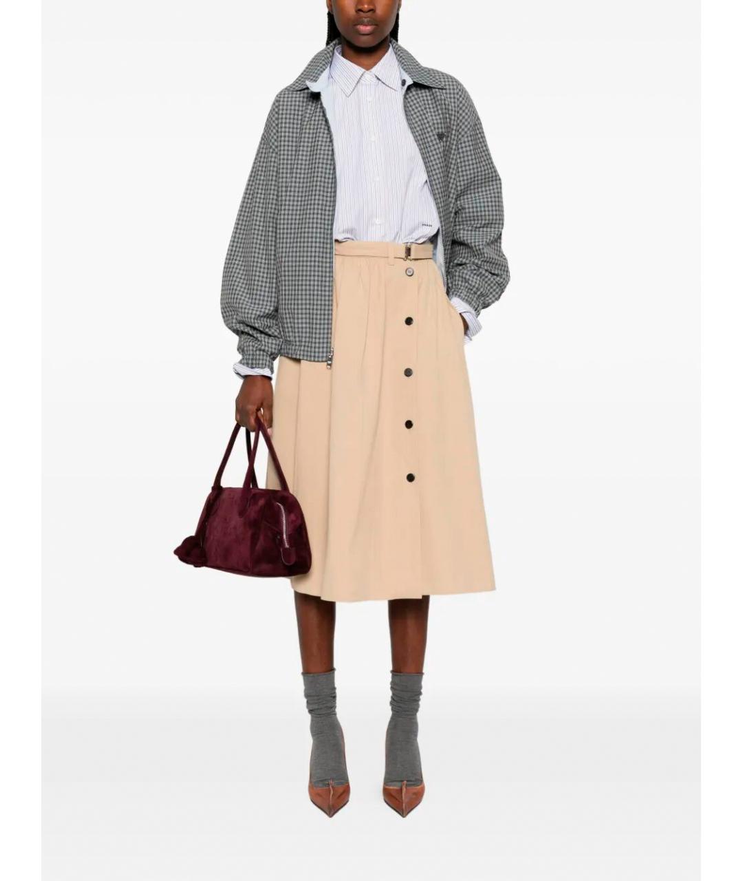 PRADA Мульти хлопковая рубашка, фото 2