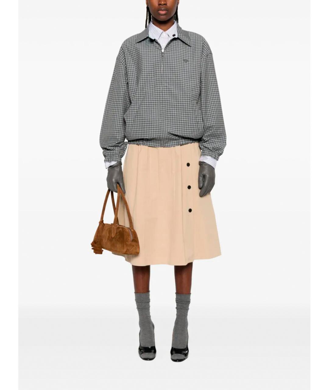 PRADA Мульти шерстяная куртка, фото 2