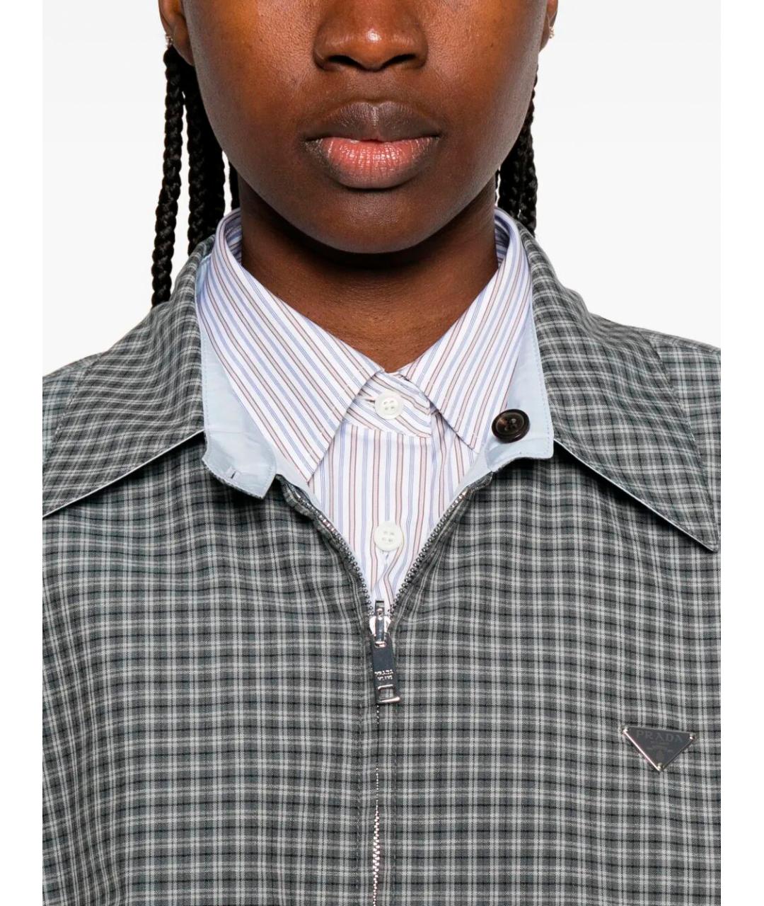 PRADA Мульти шерстяная куртка, фото 4