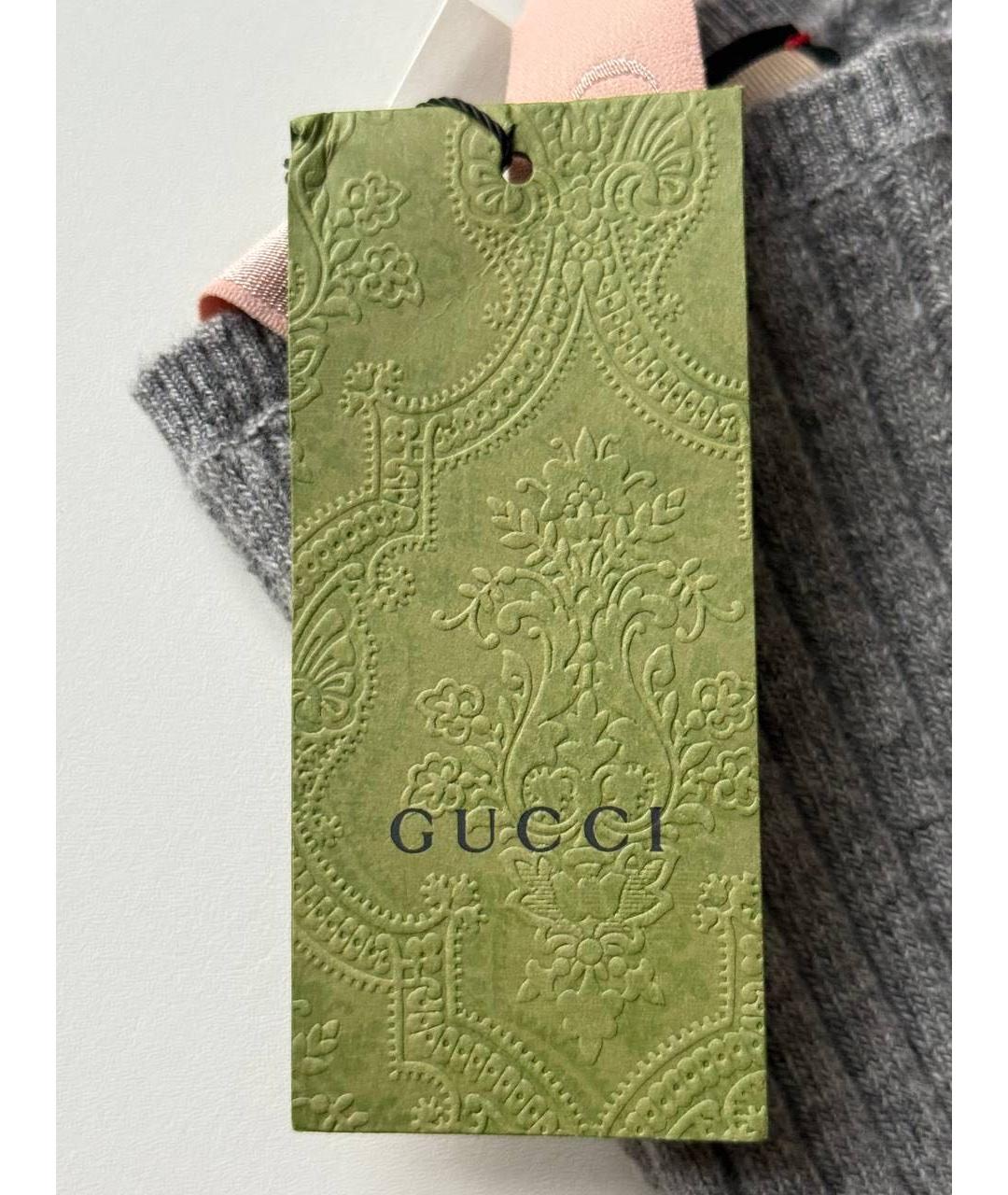 GUCCI Серая майка, фото 4