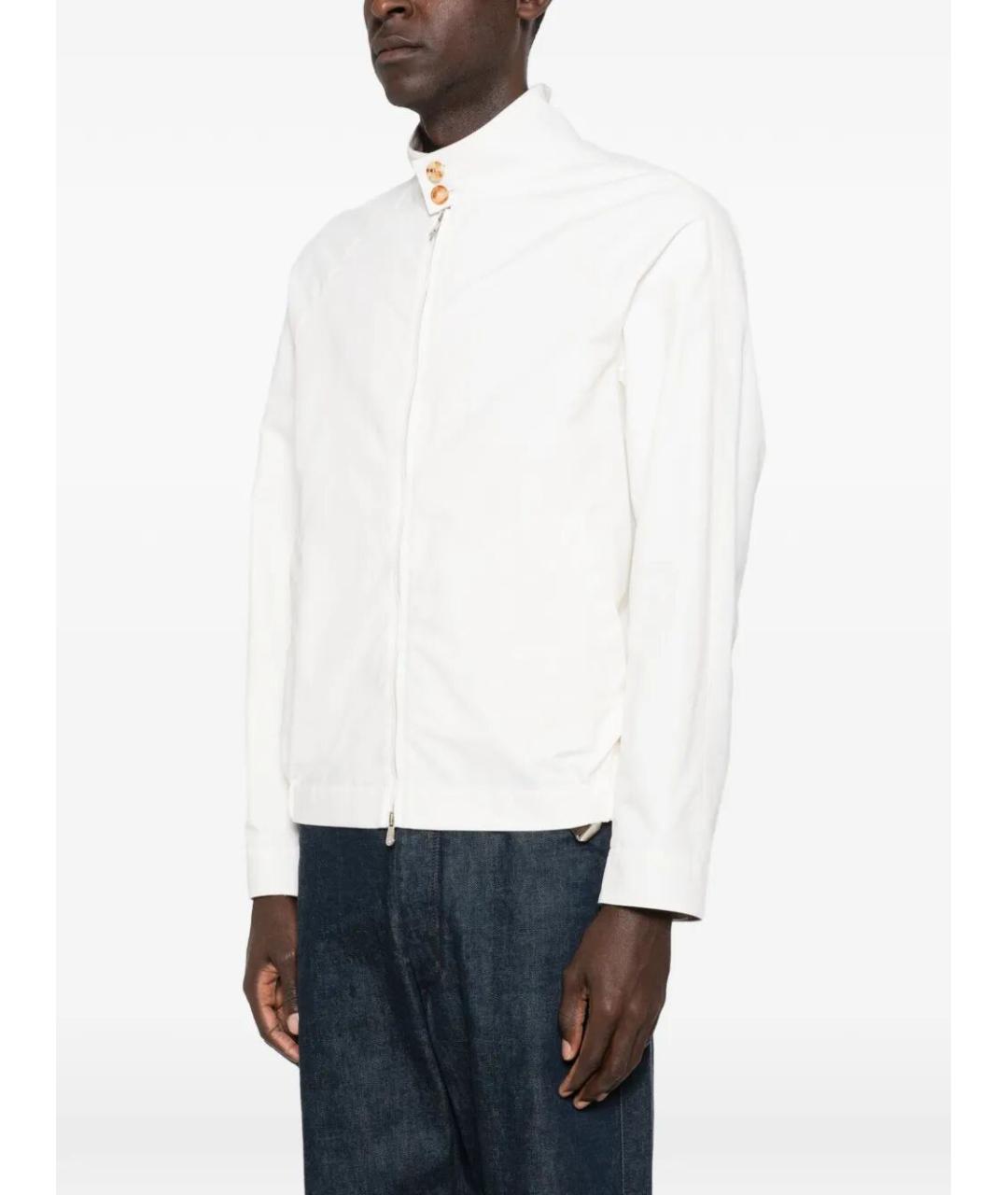 BRUNELLO CUCINELLI Белая хлопковая куртка, фото 5