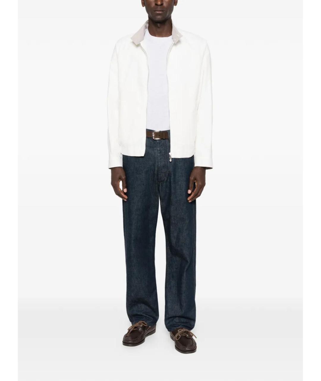 BRUNELLO CUCINELLI Белая хлопковая куртка, фото 2