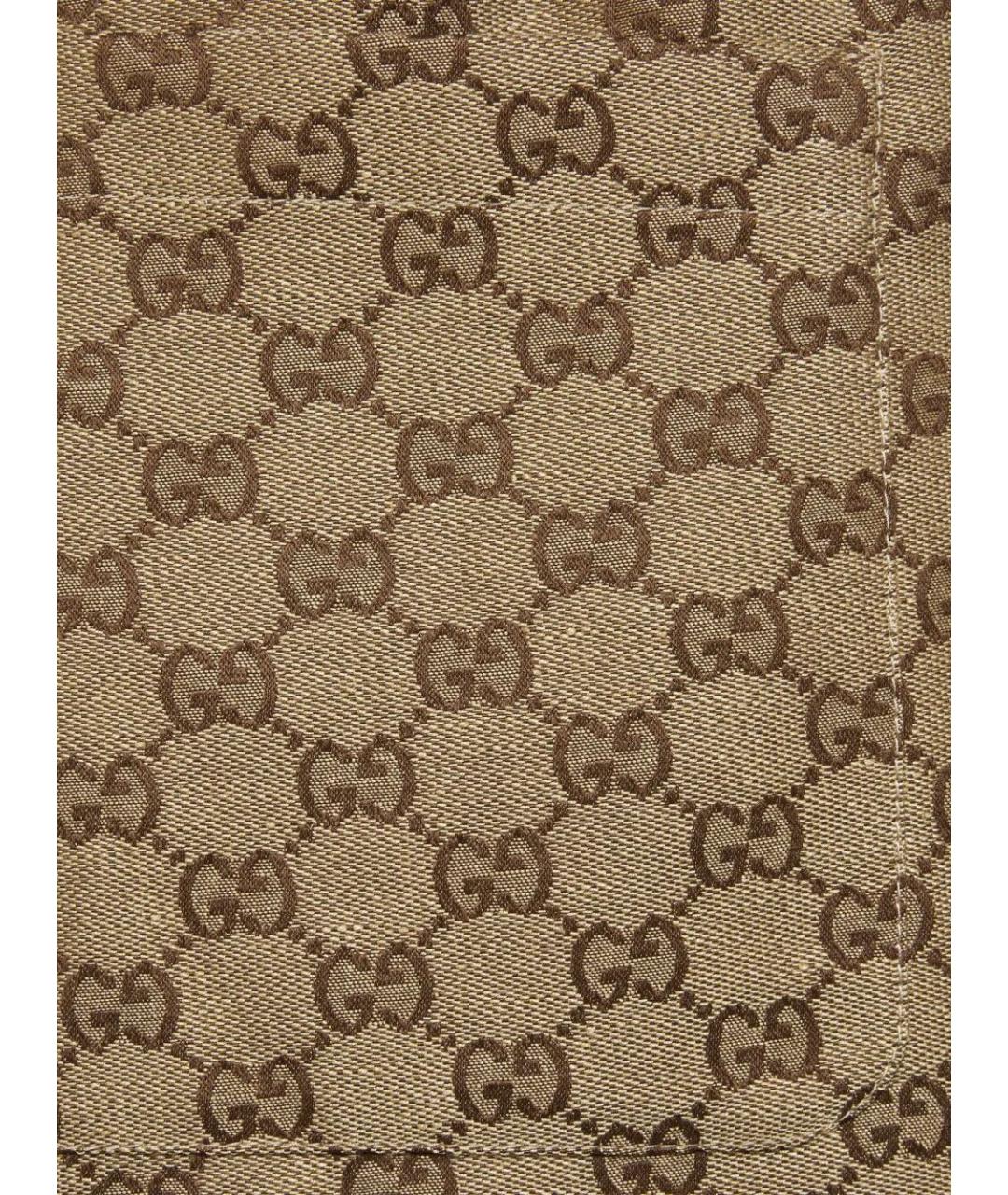 GUCCI Бежевые льняные шорты, фото 6