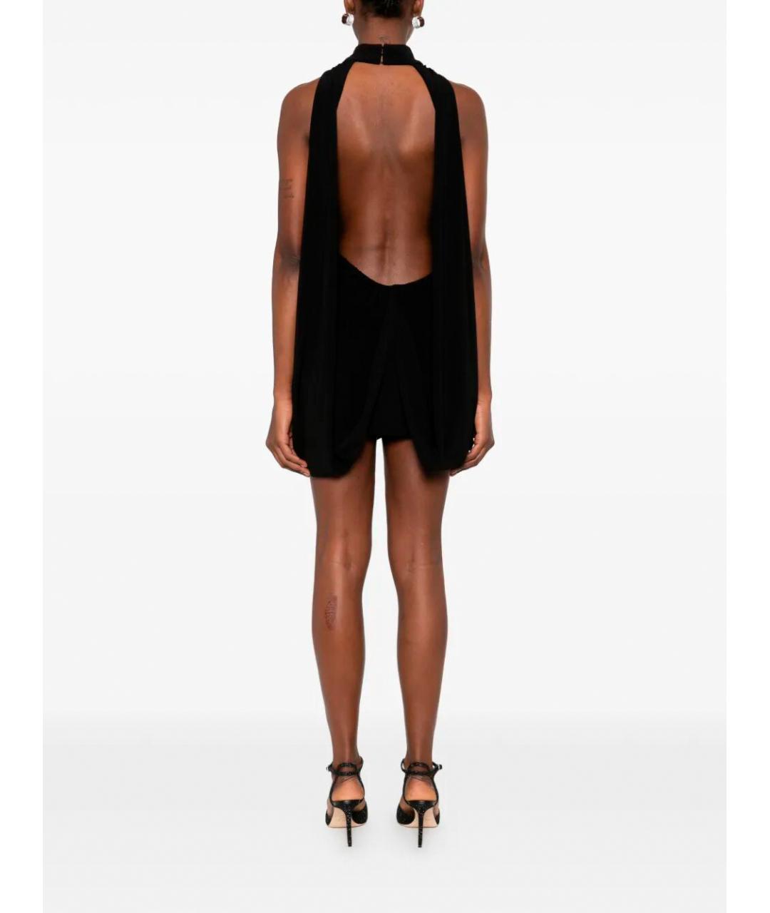 NISSA Черное полиэстеровое коктейльное платье, фото 3