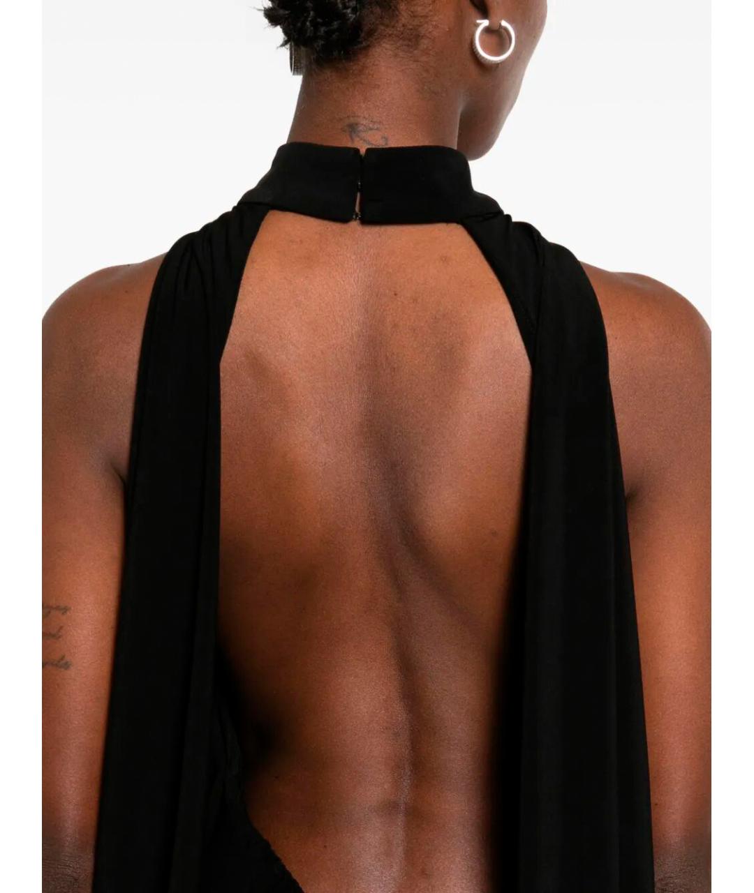 NISSA Черное полиэстеровое коктейльное платье, фото 4