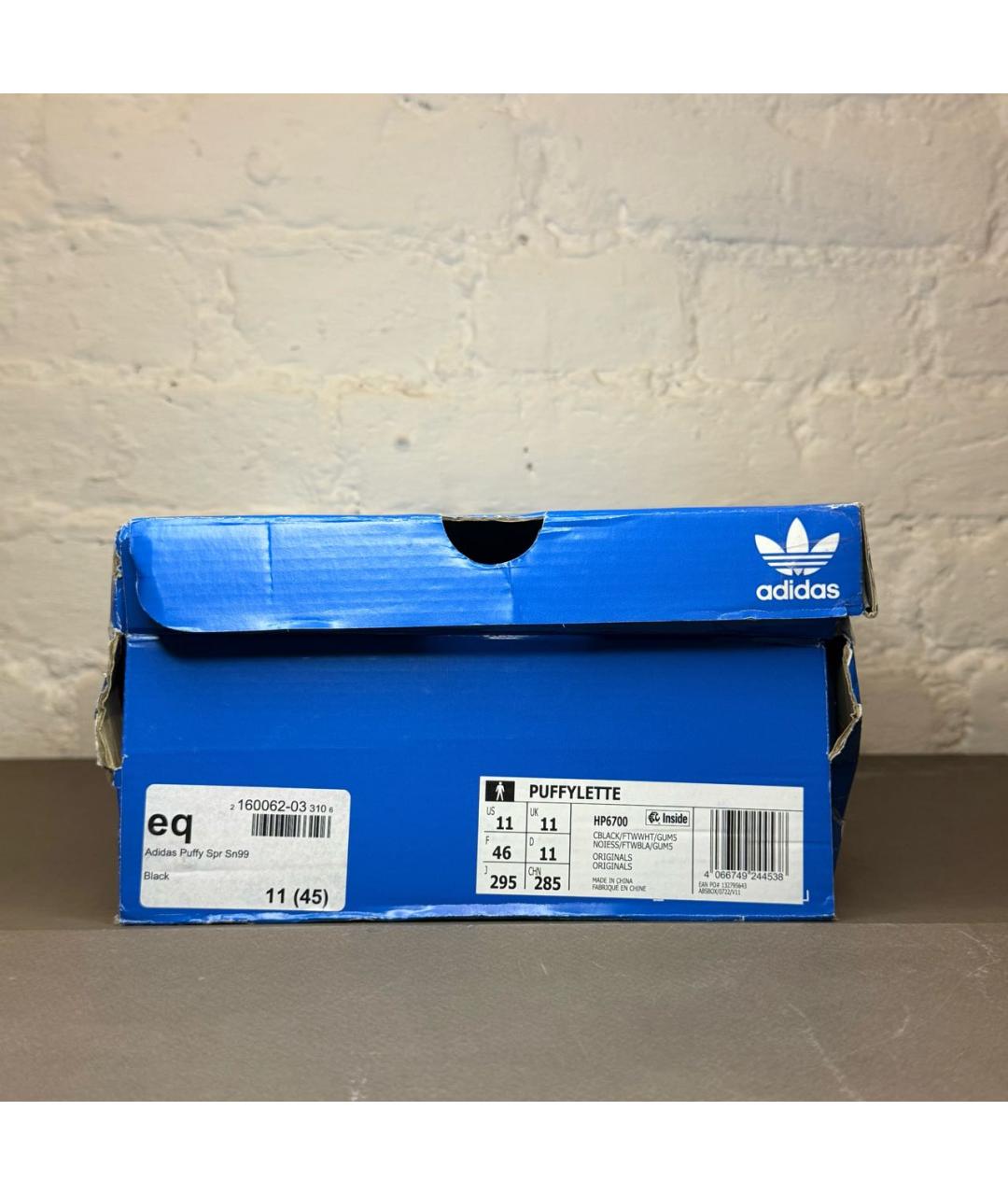 ADIDAS Черные синтетические низкие кроссовки / кеды, фото 8