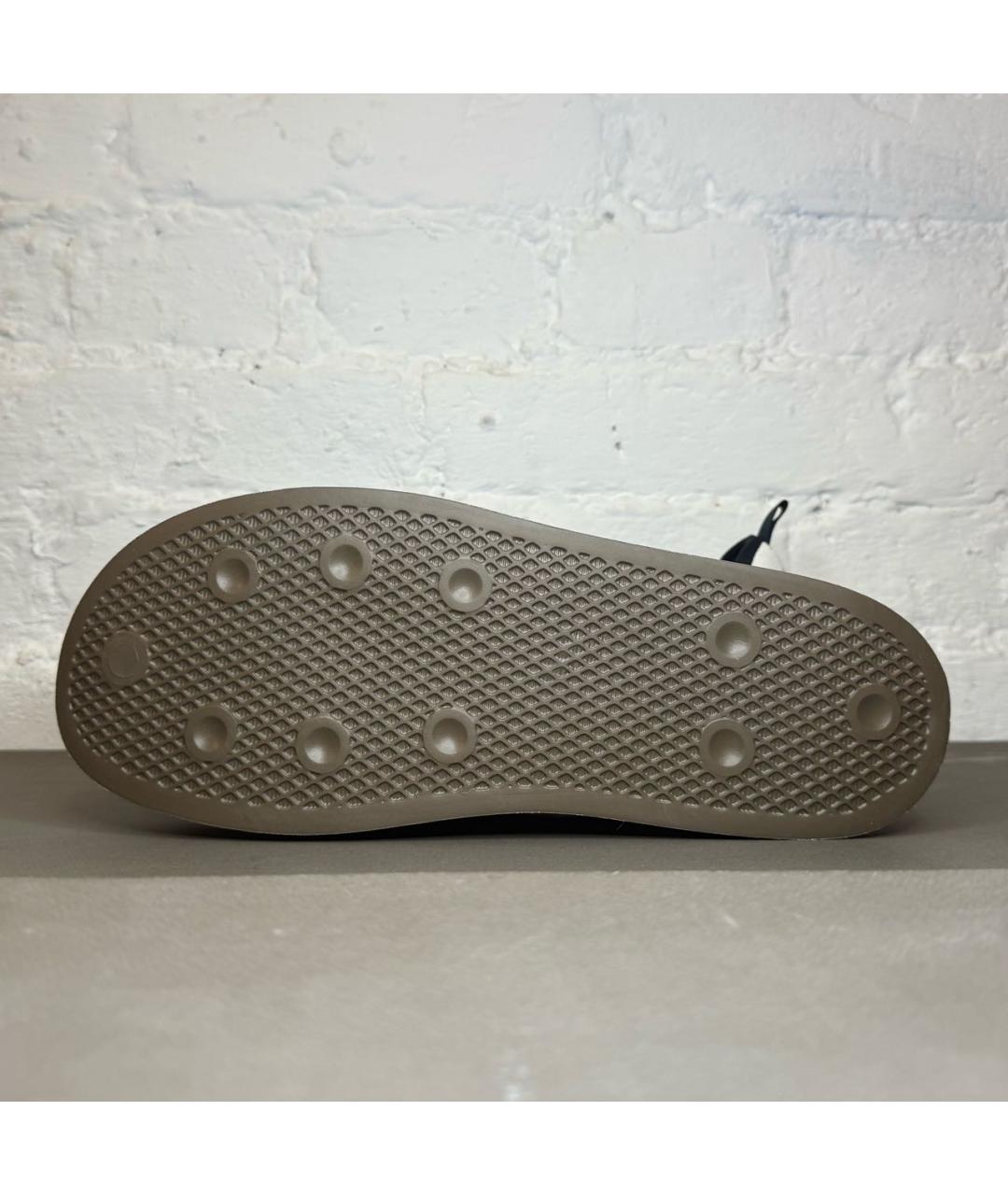 ADIDAS Черные синтетические низкие кроссовки / кеды, фото 5