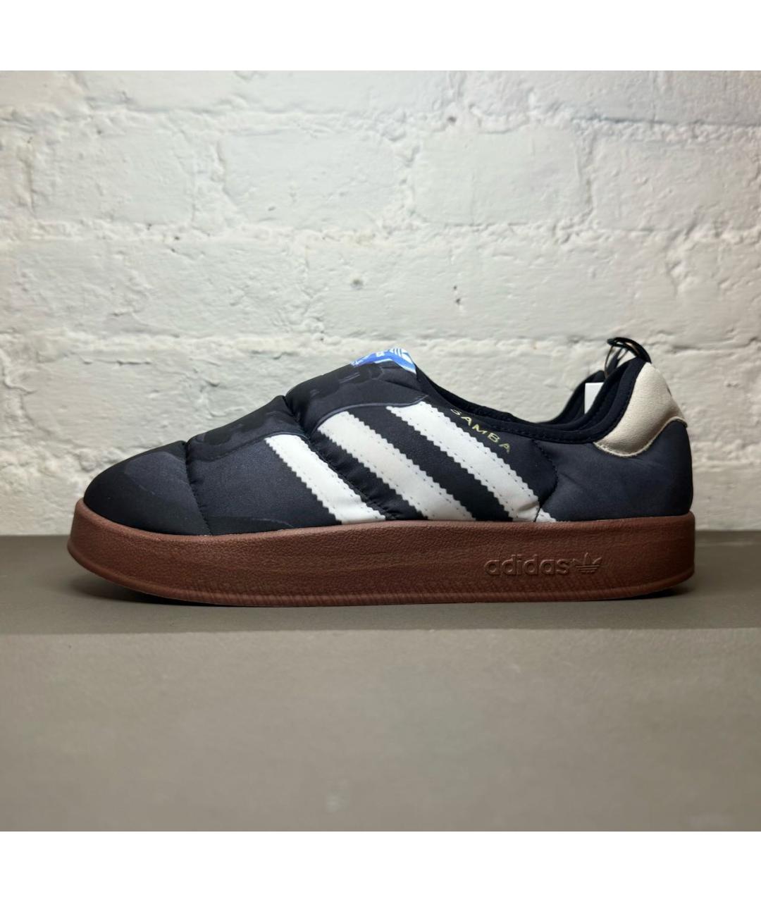 ADIDAS Черные синтетические низкие кроссовки / кеды, фото 9