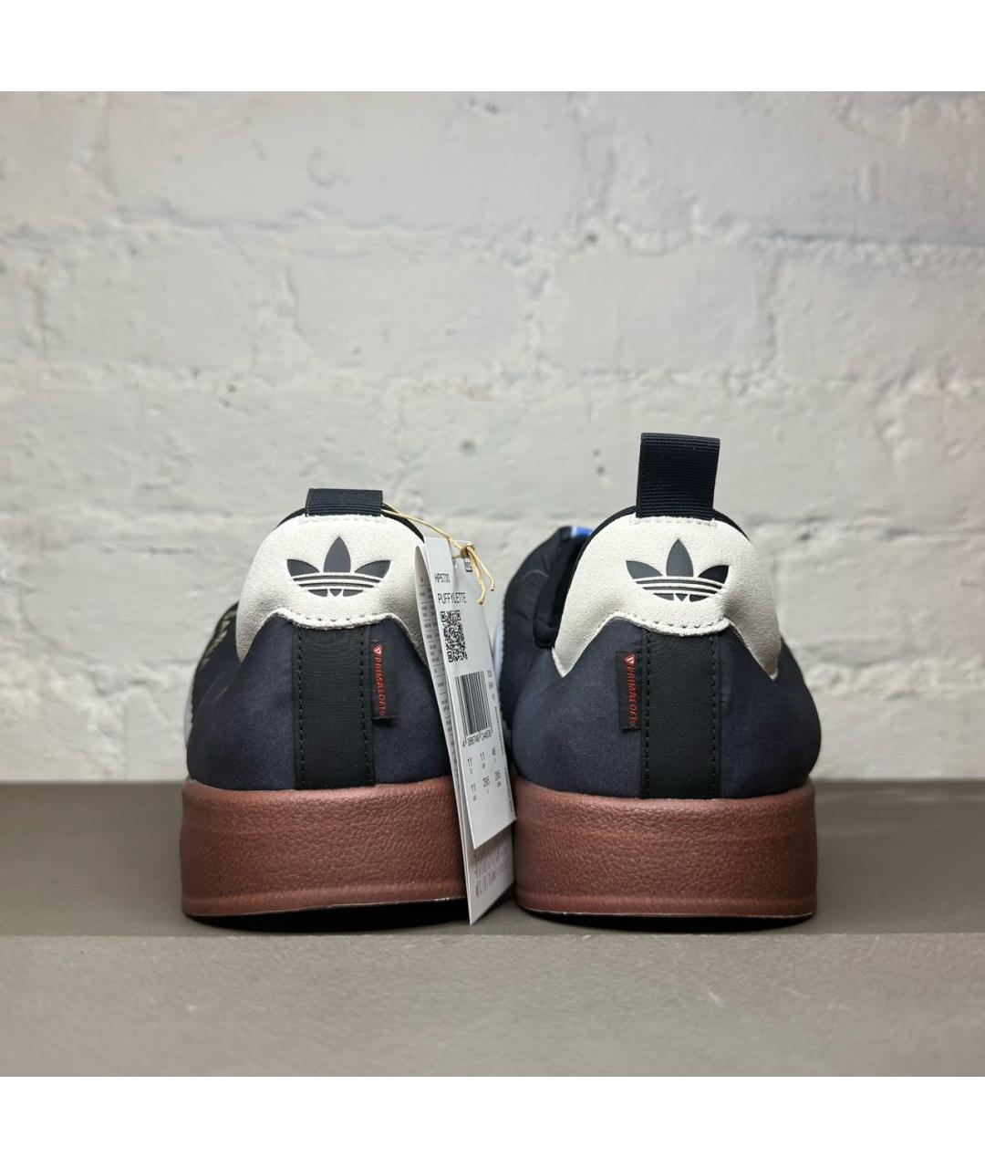 ADIDAS Черные синтетические низкие кроссовки / кеды, фото 4