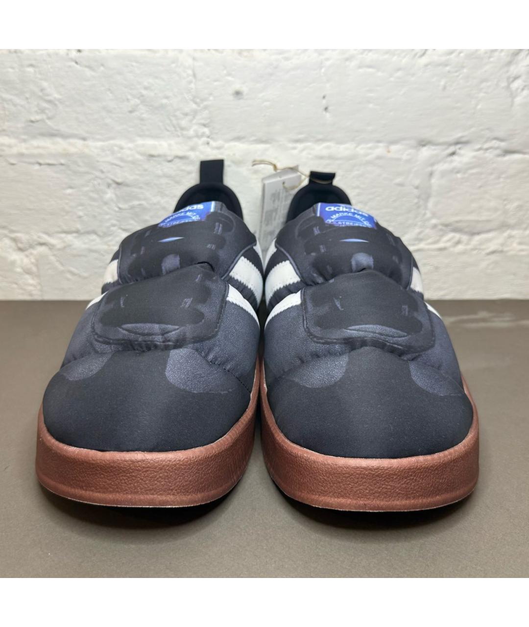 ADIDAS Черные синтетические низкие кроссовки / кеды, фото 3