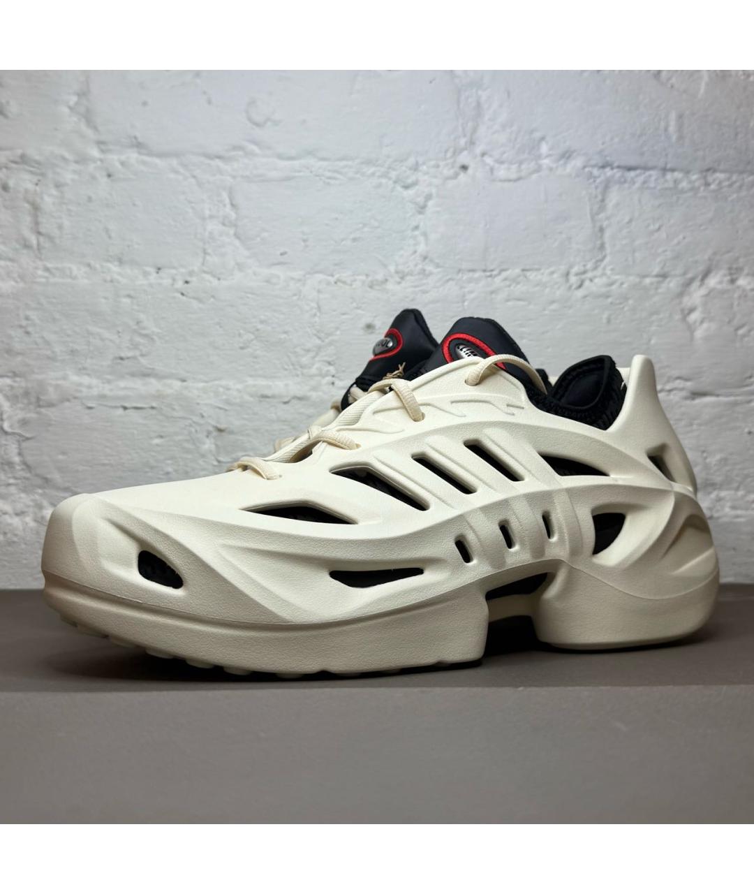 ADIDAS Белые синтетические низкие кроссовки / кеды, фото 2