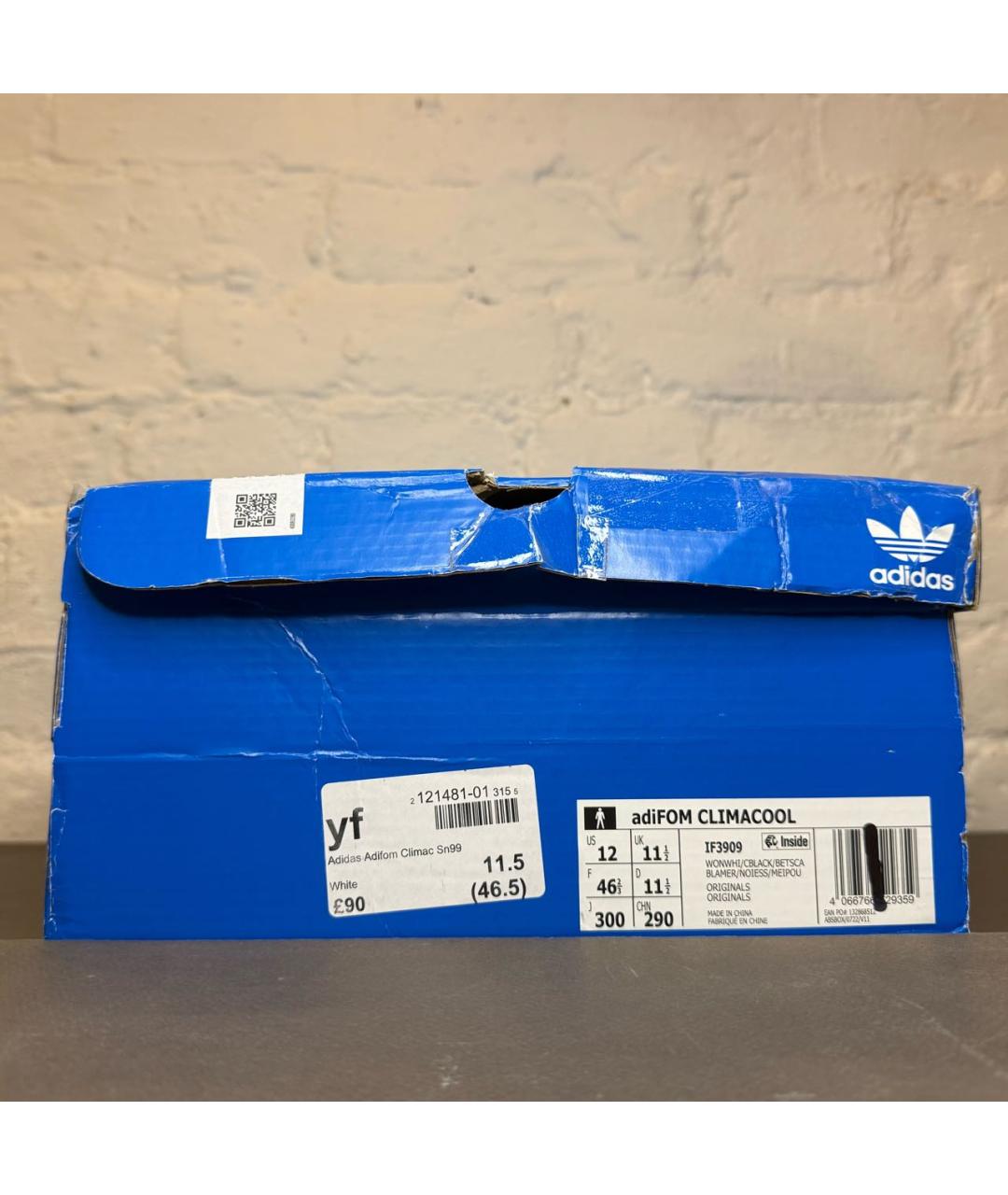 ADIDAS Белые синтетические низкие кроссовки / кеды, фото 7