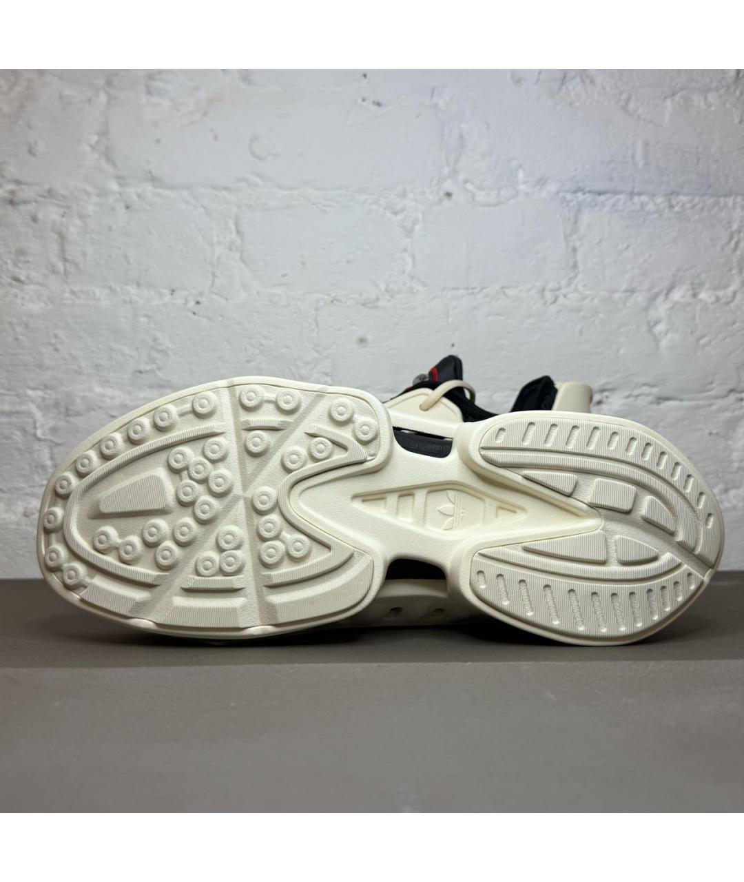 ADIDAS Белые синтетические низкие кроссовки / кеды, фото 4