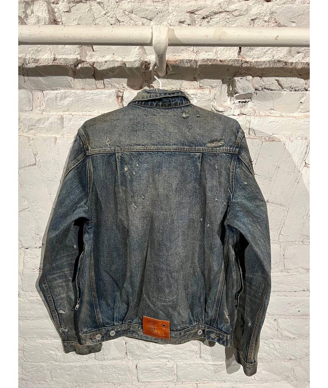 NO/FAITH STUDIOS Синяя деним куртка, фото 2