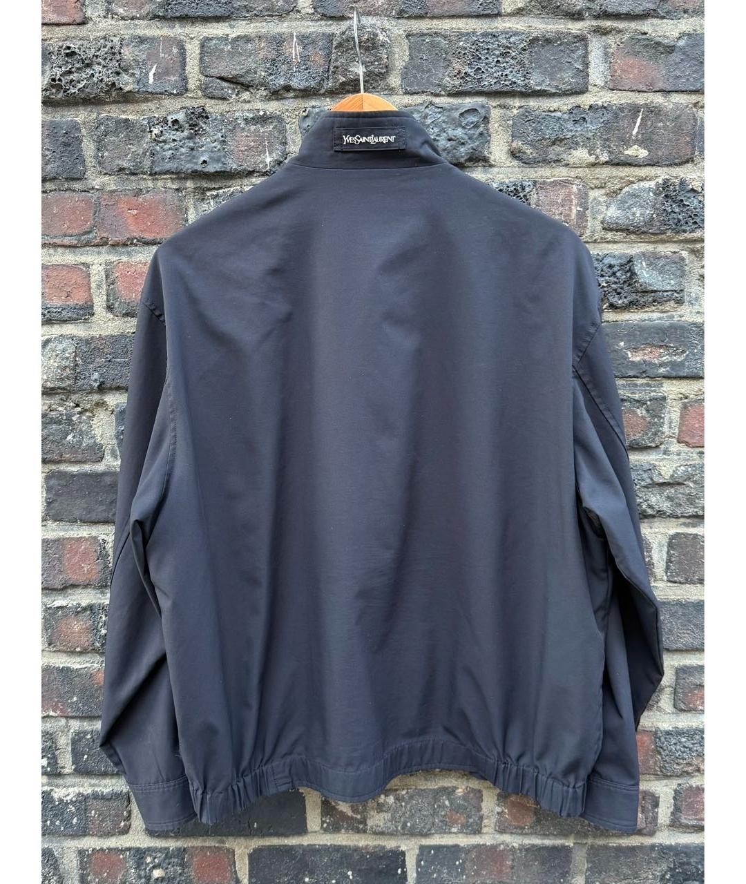 SAINT LAURENT Темно-синяя куртка, фото 4