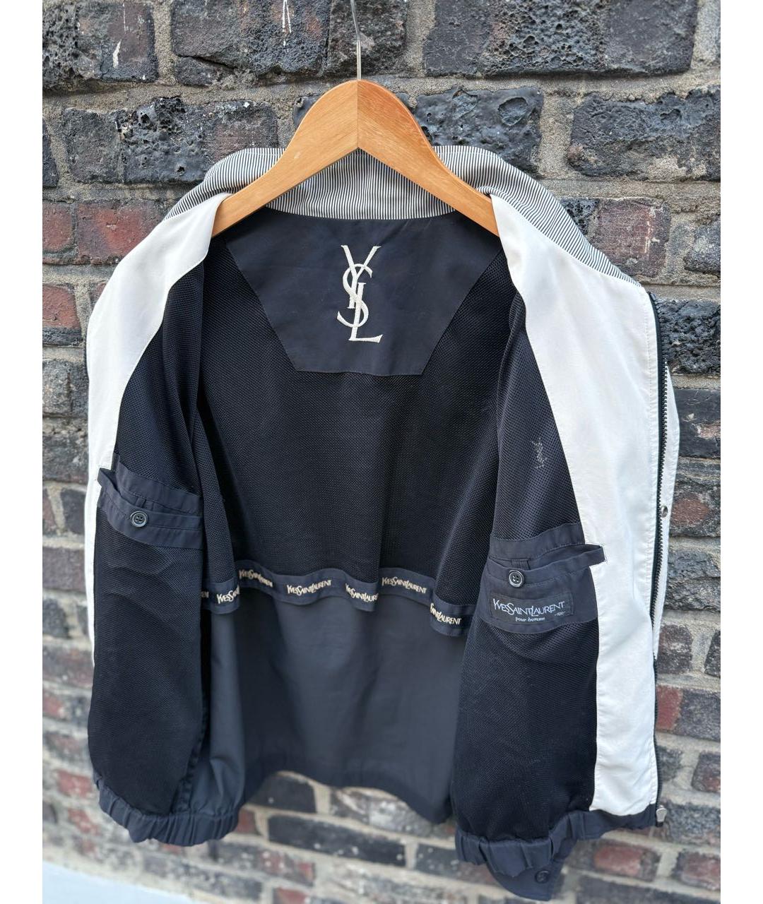 SAINT LAURENT Темно-синяя куртка, фото 7