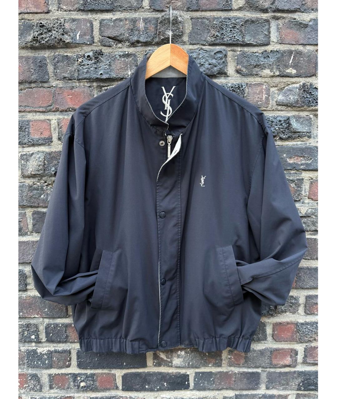 SAINT LAURENT Темно-синяя куртка, фото 3