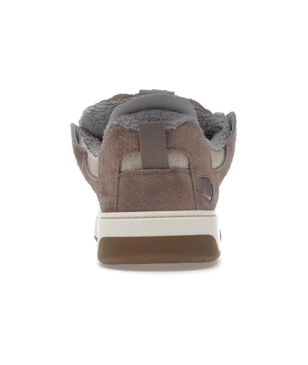 CHRISTIAN DIOR Коричневые замшевые высокие кроссовки / кеды, фото 5